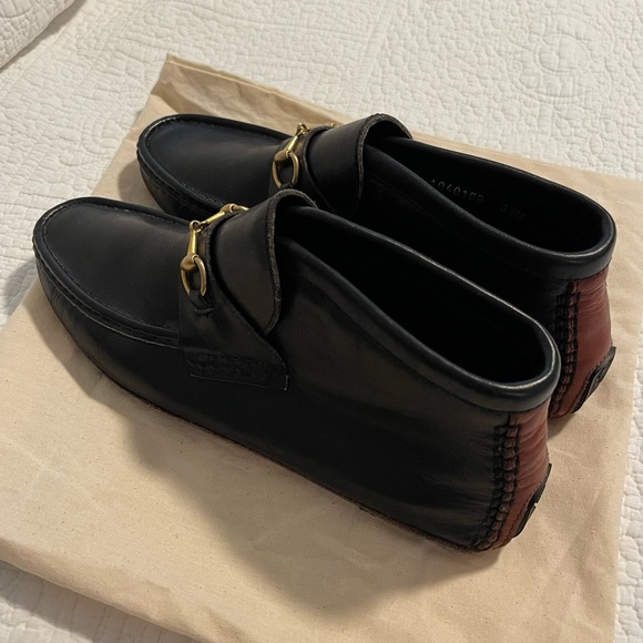 GUCCI VINTAGE LOAFERS - Picture 4 of 11